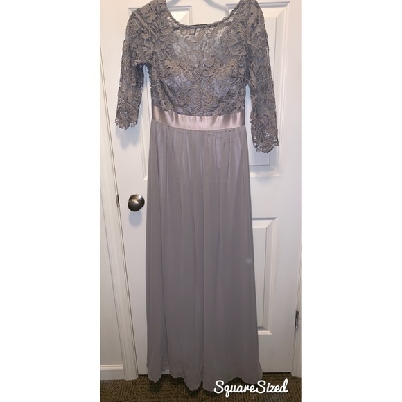 Gray Evening Gown - Picture 1 of 6